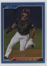 2020 Bowman Heritage Blue Refractor 13/99 Glenallen Hill Jr #92CP-GHJ 11pj