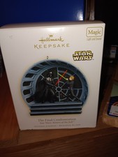 Hallmark Keepsake Ornament  QXI4164 Star Wars    The Final Confrontation  2008