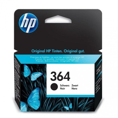 Original HP 364 HP364 Tintenpatrone Druckerpatrone Schwarz Office DeskJET Jet
