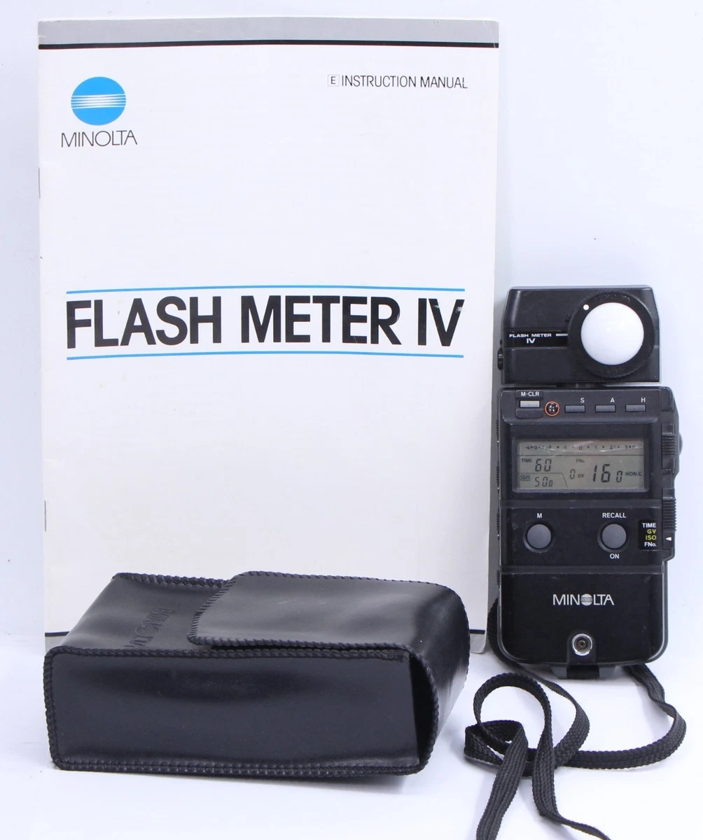 Minolta Flash Meter Iv for sale | eBay