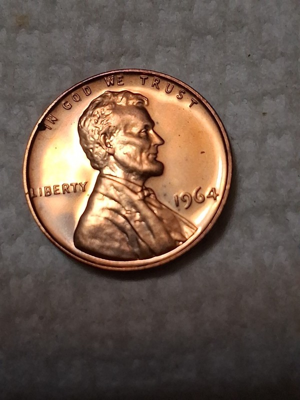 1964 Lincoln Memorial Cent In Gem Proof Condition. #566