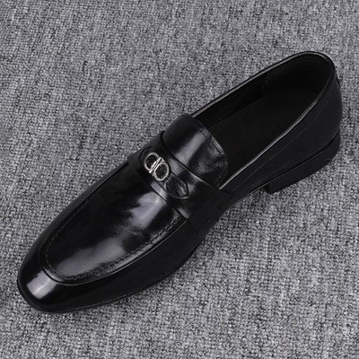 First Layer Cowhide Men's Shoes, Men's Leather Shoes, Leather Single Shoes