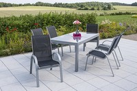 Mx GartenmöBel Set Amalfi 7Tlg. TerrassenmöBel Esstischgruppe Gartengarnitur