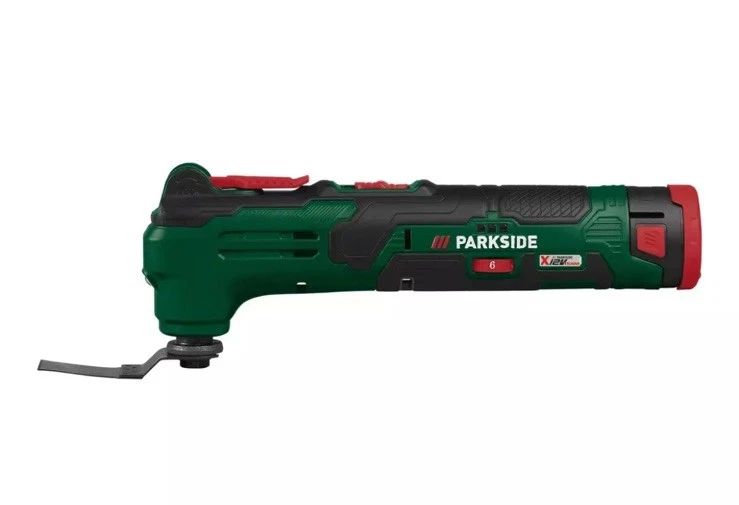 Parkside 12V Cordless Multi Purpose Tool Oscillating Multi-Tool +BATTERY CHARGER - Image 3 of 4
