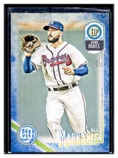 2018 Topps Gypsy Queen #94 Nick Markakis Indigo /250 Atlanta Braves MLB SSP SP
