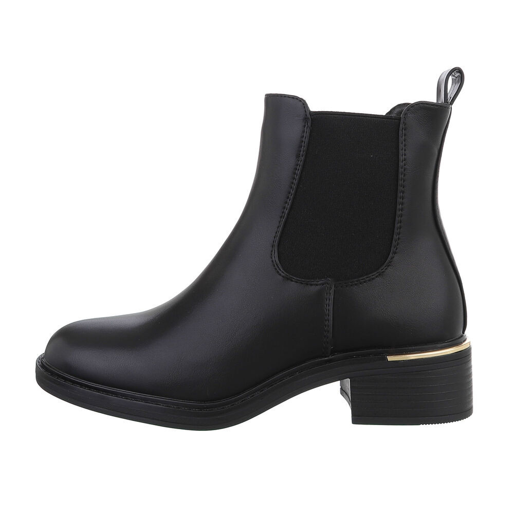 Chelsea boots women's shoes 4670 Ital design in black-image