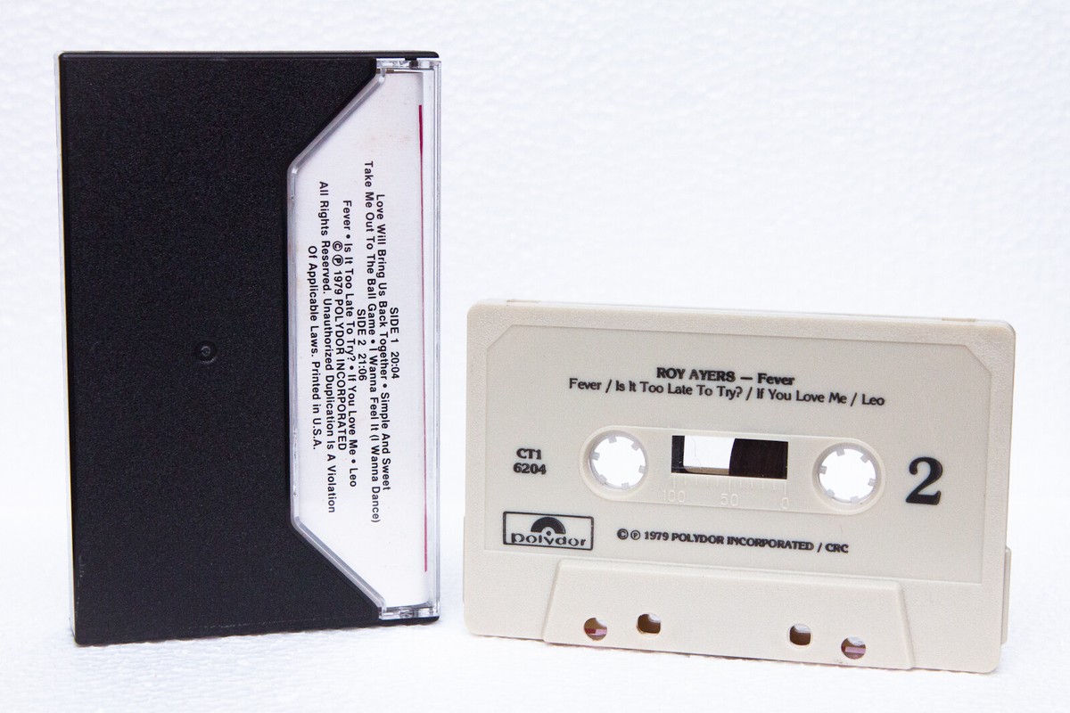 Roy Ayers FEVER Cassette Tape | Funk / Soul | 1979 Polydor