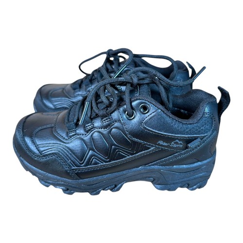Peter Storm Boys Black Rugged School Shoes Size J13 BNIB - Picture 4 of 8