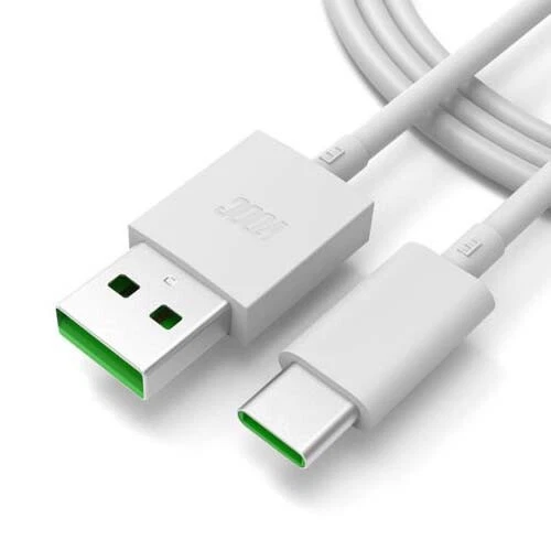 Genuine OPPO Charger VOOC 20W Fast Rapid UK Mains Plug USB-A To USB-C Cable - Image 3 of 4