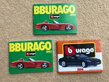 Burago Catalogues from 1993 and 1994 lot