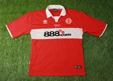 MIDDLESBROUGH 2004 cup WINNERS FOOTBALL SHIRT JERSEY HOME ERREA ORIGINAL SIZE XL