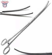 Fishing Hemostat Forceps 12" Curved Pean Forceps Locking Clamps