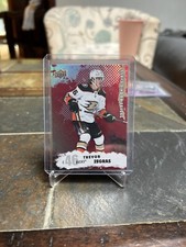 2021-22 Upper Deck Series 1 Hockey Trevor Zegras Rookie Class Red parallel RC-3