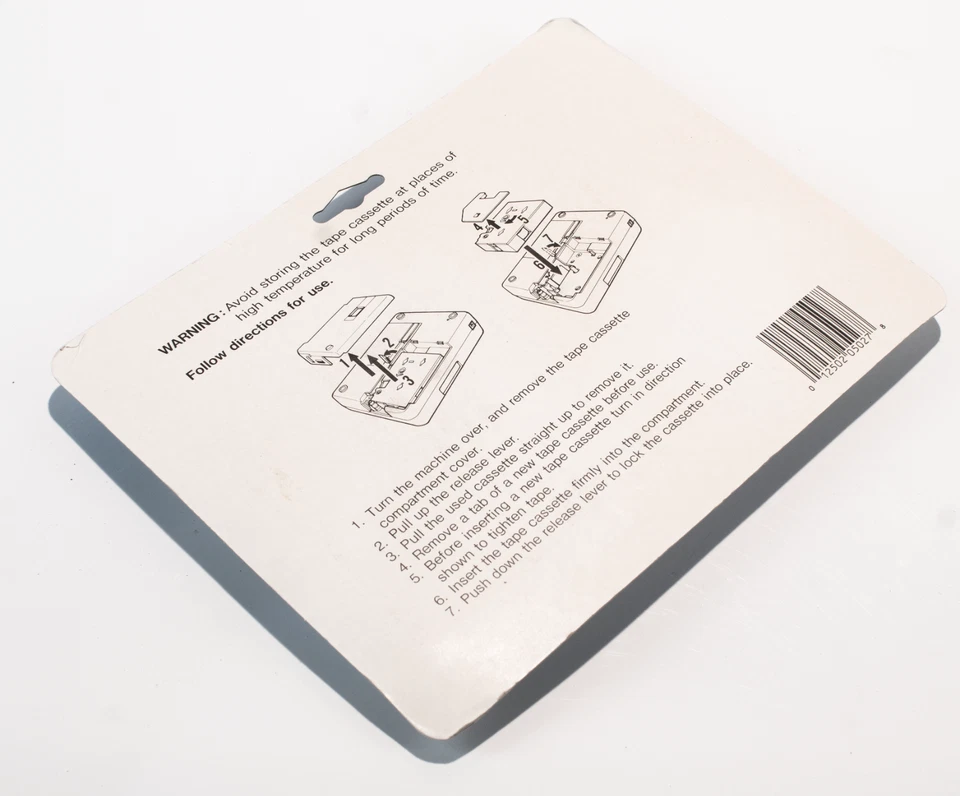 Brother P-Touch Laminated Labels Tape Cassette TC-40 NEW (Gold, Blue, Red) - Image 3 of 3