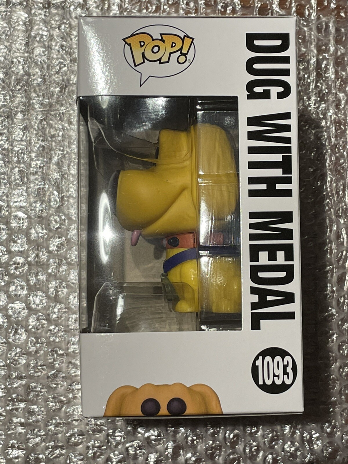 Thumbnail - Funko Pop - Disney - Dug Days Dug With Medal Vinyl Figur 1093 Neu