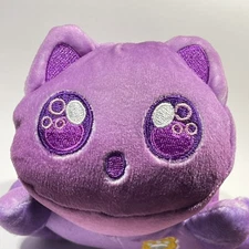 Aphmau Meemeows Purple Cat Plush 6” Kawaii Stuffed Animal Toy Sea Litter Octopus