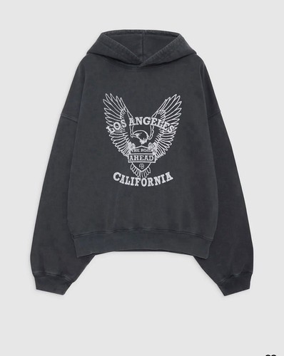 ANINE BING -- ALEC HOODIE EAGLE - XS - S - M - L -- Neu