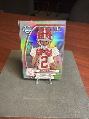 2024 Bowman University Chrome Ryan Williams 1st Bowman Refractor #53