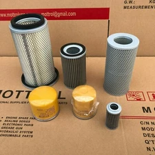 FITS FOR KOMATSU PC60-6 ,4D95 ENGINE FILTER (AIR ,FUEL ,OIL ,HYDRAULIC )SERVICE