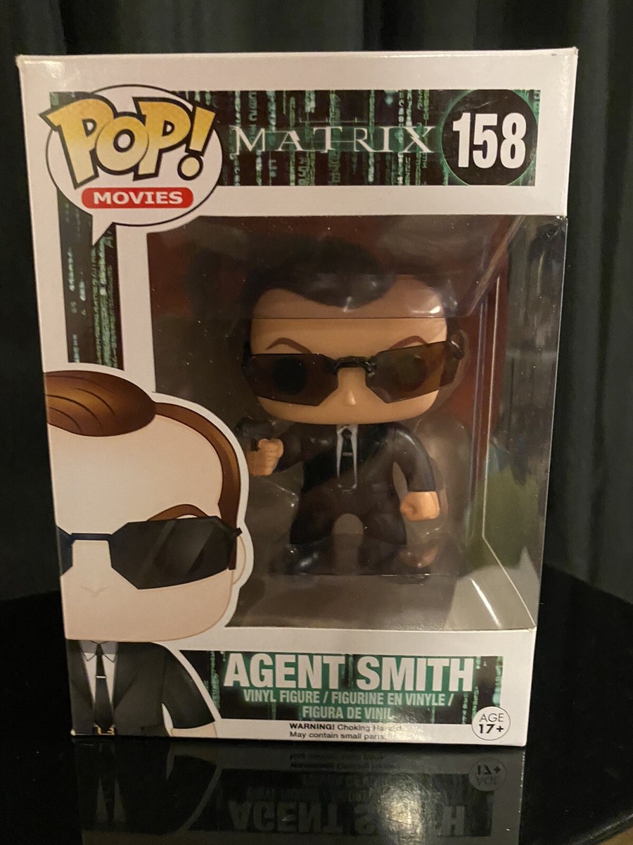 Funko Pop Movies: The Matrix - Agent Smith Vinyl Figure #158 New | eBay