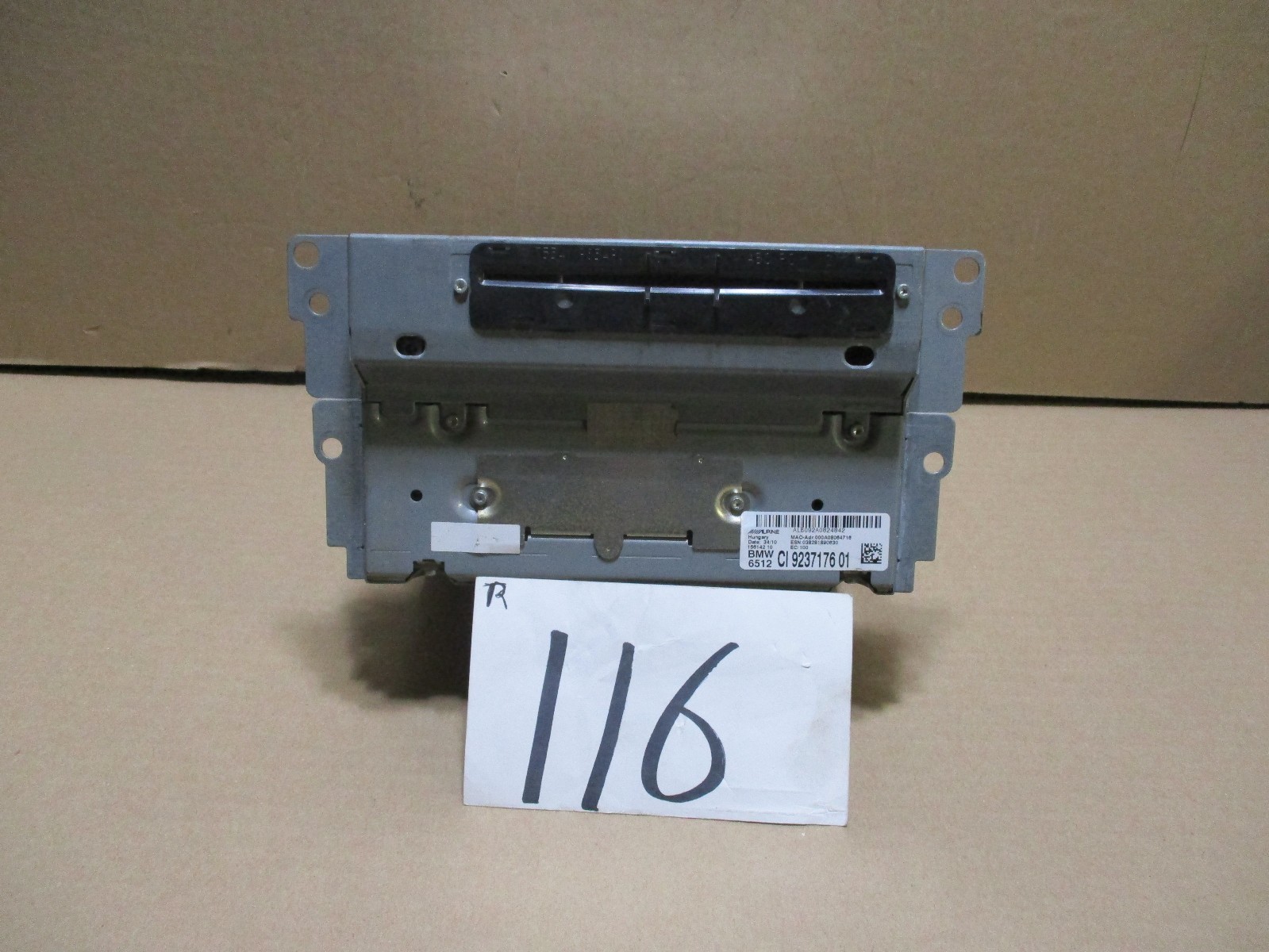 11 12 13 14 BMW 535 Radio Stereo AM FM CD With Navigation Used #116-R