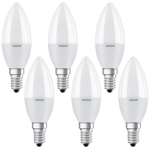 Ampoule LED Osram Goutte 8W E14 - équivaut 60W, Blanc Chaud 2700K, 806 Lumens - Neuve