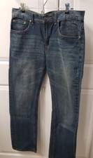 Fission Men's Jeans Size: 32WX32L Denim Pockets