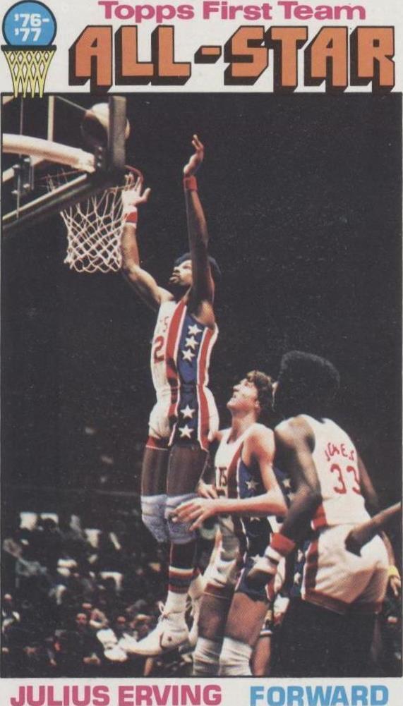 1976-77 Topps - Julius Erving #127 for sale | eBay