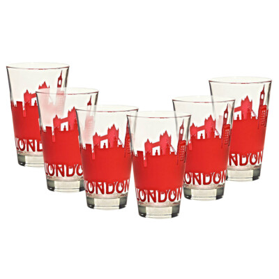 CRISTALICA Longdrinkglas Nadia – Handgemacht, 310 Ml, Modernes Design