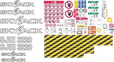 Skyjack SJIII 3220 Scissor Lift Aftermarket Decal Kit