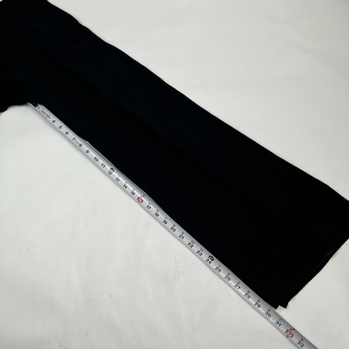 Tadashi schwarz transparent Netz weites Bein Hose 4 26 Festival Whimsigoth Fee Grunge - Bild 7 von 15