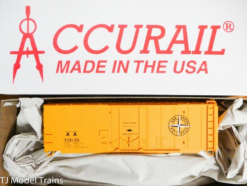 Accurail HO #3129.1 (Rd #19636) Ann Arbor RR 40' aislado enchufe puerta boxcar (Kit) | Zustand: New