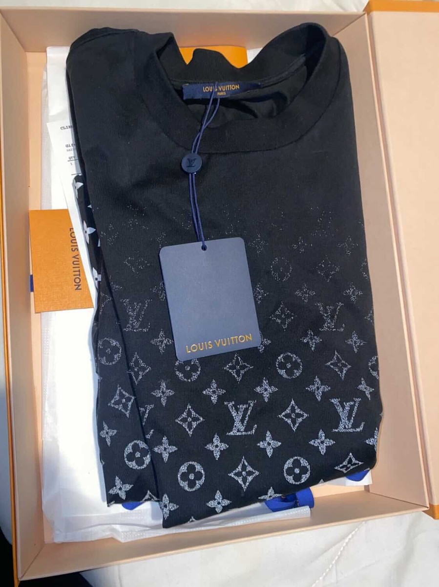 Louis Vuitton T Shirt Monagram Gradient | eBay