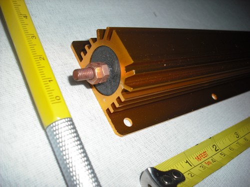 8 ohm 500w dummy load resistor aluminium 8ohm 8R J 8RJ attenuator resistive amp - Picture 3 of 7