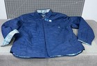 Huk Men's Tarpon Quilted Insulated Lined Shacket Jacket Sz L Blue NEW~~