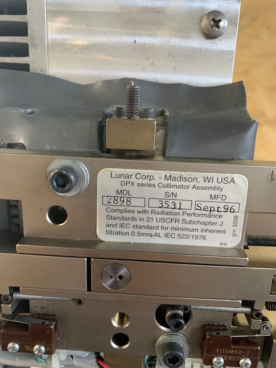 GE LUNAR DPX-IQ BONE DENSITOMETER TUBE 2288/GREB, BX-1L GE LUNAR DPX-IQ BONE DENSITOMETER TUBE 2288/GREB, BX-1L