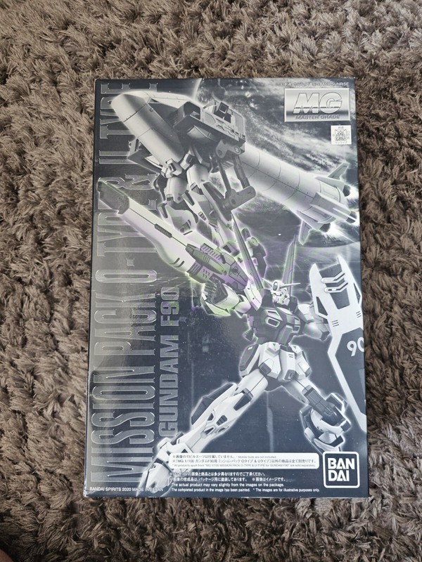 MG Gundam F90 Mission Pack O/U Type Model Kit Gunpla