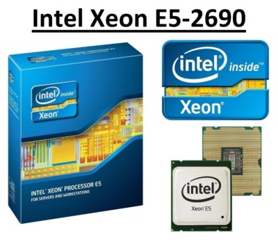 Intel Xeon E5-2690 SR0L0 2,90 - 3,80 GHz, 20MB, 8 Core, Sockel LGA2011, 135W CPU