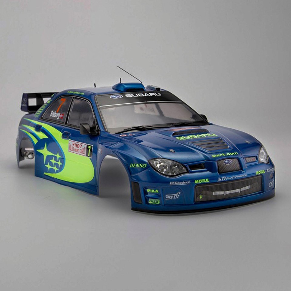 RC 110 SUBALU MPREZA WRC 2007 Rally Race Sports Car Part Finished Body