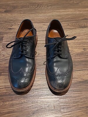 Allen Edmonds Alumnus Wingtip Oxford Black Leather Men’s Shoe Size 10 Allen Edmonds Alumnus Black Leather Wingtip Brogue Oxford  main image 3