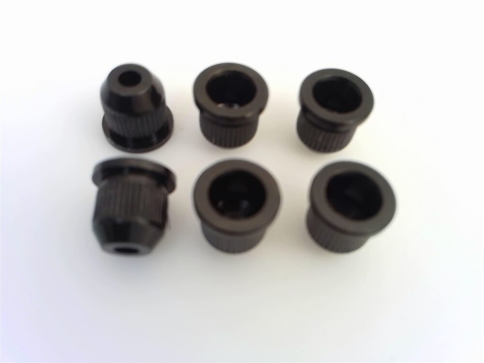 True Custom Shop® Original Black Guitar String Ferrules for Fender ...