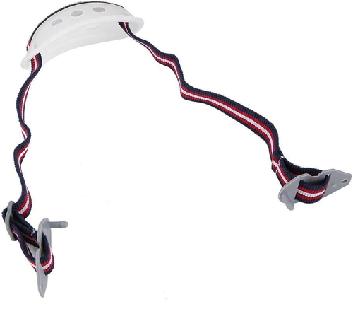 Universal Hard Hat Chin Strap Safety Construction White Elastic Strap Detachable - Picture 7 of 12