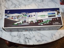2009 HESS Toy Truck Race Car and Racer Set Brand New in Box~ Headlights  Amazing