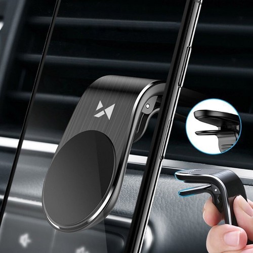 Support de voiture Wozinsky aimant support de téléphone portable grille de ventilation téléphone portable ventilation noir - Photo 3/8