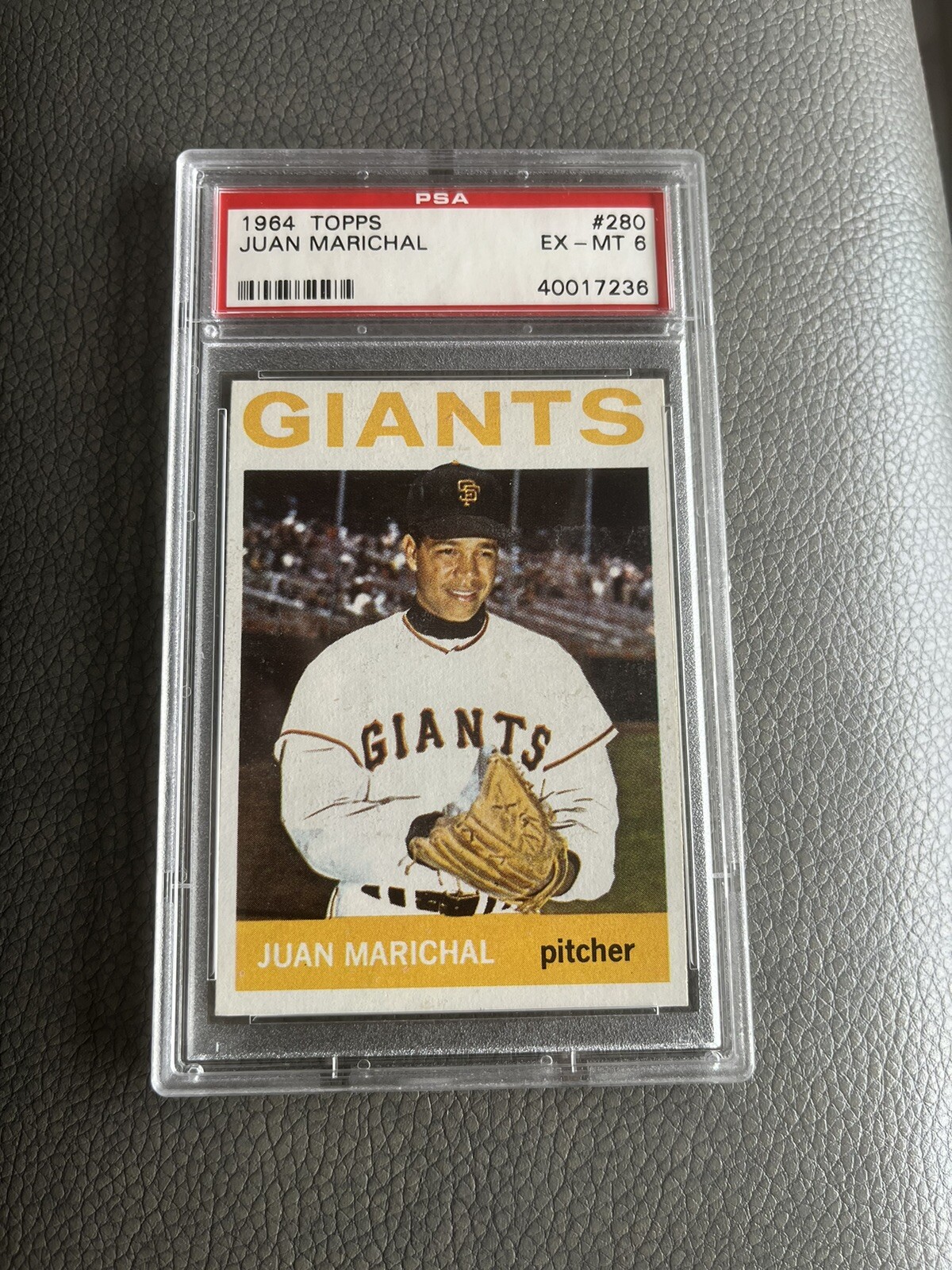 1964 Topps Juan Marichal #280 PSA 6 EX-MT