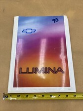 1990 CHEVY CHEVROLET LUMINA PRESS KIT MEDIA INFORMATION WITH STORAGE FOLDER .