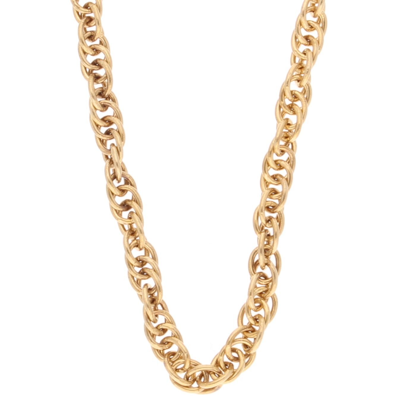 9Carat Yellow Gold 17.75"" Prince Of Wales Chain/ Necklace (3mm Wide)