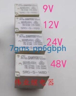 3 PCS NEW IN BOX SANYOU SRG-S-148D 48VDC Home Appliance Electromagnetic ...
