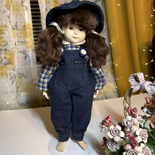 Vintage Pauline BJonness Jacobsen Design Dolls Blue Eyes 13"