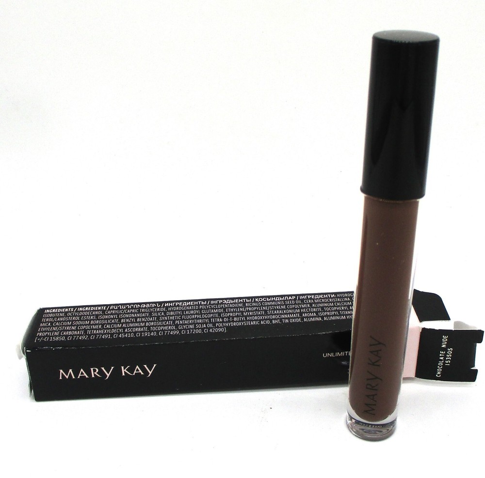Mary Kay Unlimited Lip Gloss  CHOCOLATE NUDE 153505